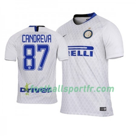 Tenue Inter Milan Antonio Candreva 87 Extérieur 2018-2019 Maillot de Foot